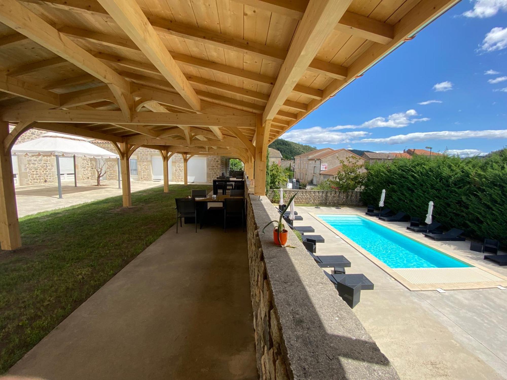Bed and Breakfast Domaine Les Buis Saint-Fortunat-sur-Eyrieux Exterior foto